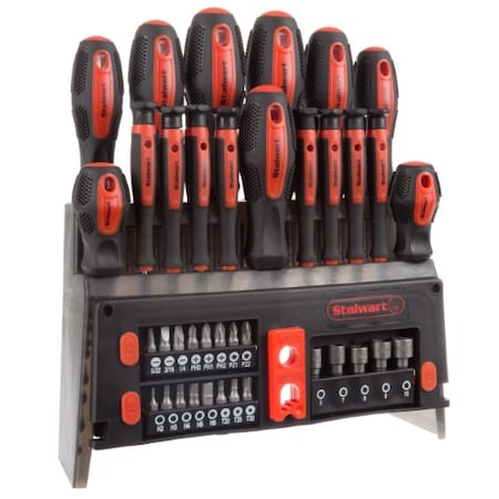 Fleming Supply 39-Piece Screwdriver and Bit Set 193993CRH